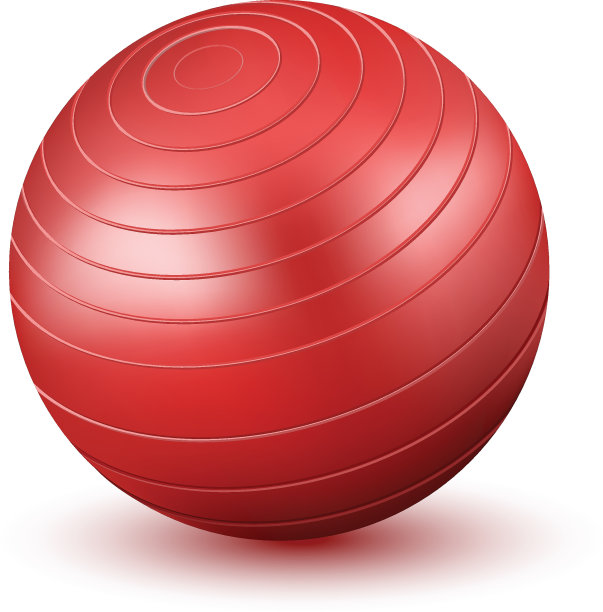 Fitball健身房插图图片下载