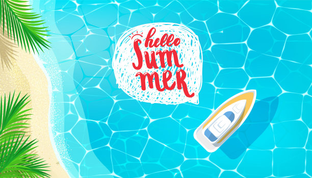 Hello Summer背景图片下载