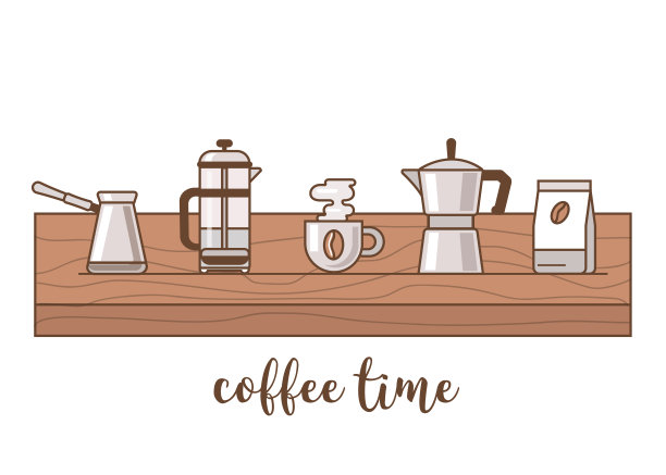 喝咖啡的时间图片下载