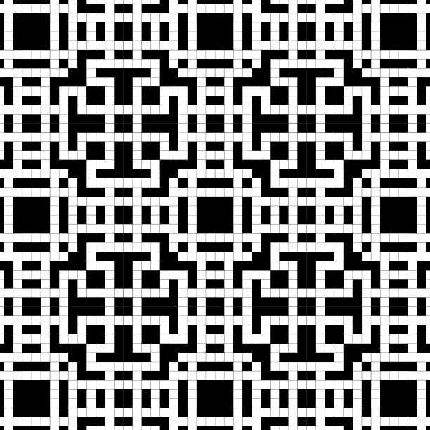 一个格子，一个填字游戏，从黑色和白色图片下载