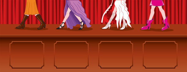 时装女孩走秀时装高级时装图片下载