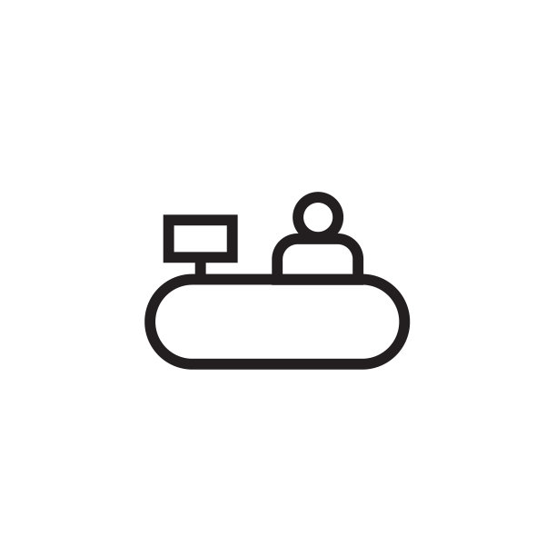 销售摊位图标矢量插图，EPS10。图片下载