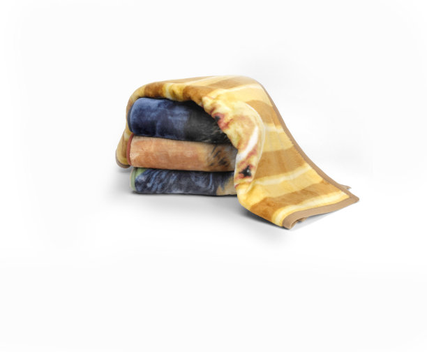 堆叠羊毛毯子图片下载