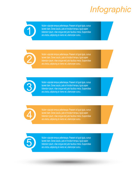 信息图表设计模板图片下载