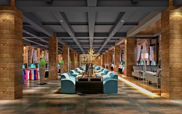 库的三维渲染图片下载