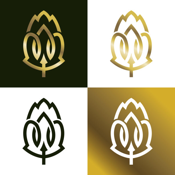 抽象的叶子象征图片下载