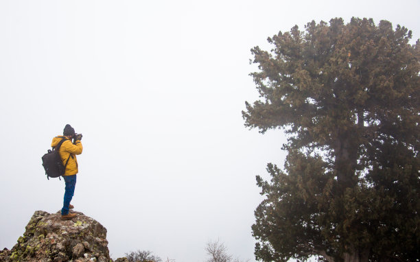 山中男人的生命图片下载