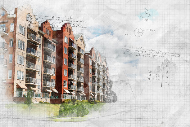 枯燥乏味的公寓图片下载