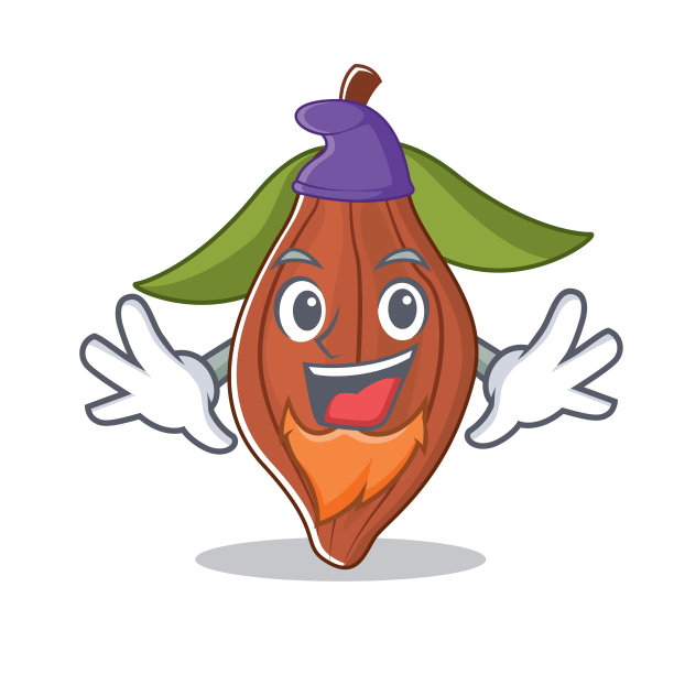 精灵可可豆人物卡通图片下载