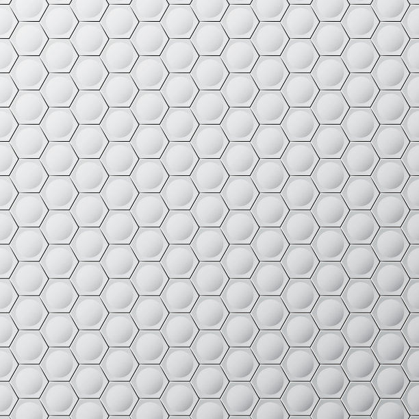 多边形排列在墙上图片下载