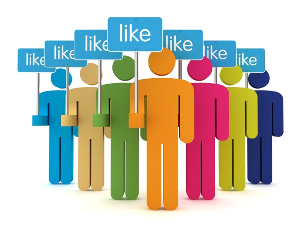 社交媒体图标人们交流网络连接图片下载