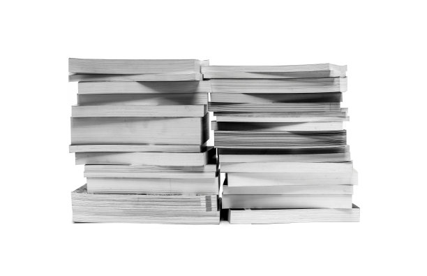 书架孤立的白色背景图片下载