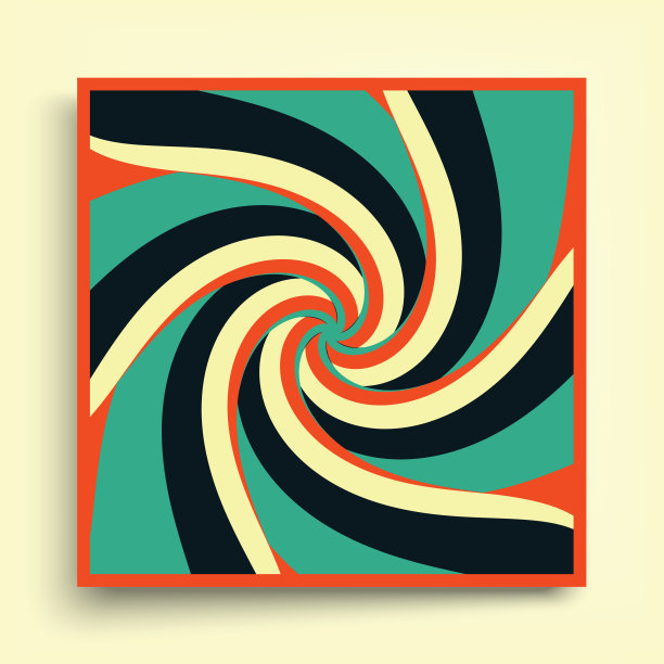 抽象的漩涡的背景。封面设计模板。矢量插图。图片下载