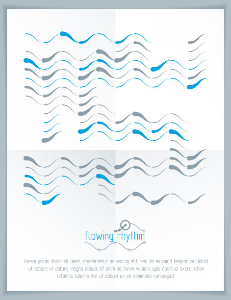 技术矢量墙纸与抽象的线条。用作广告横幅的现代几何构图。图片下载