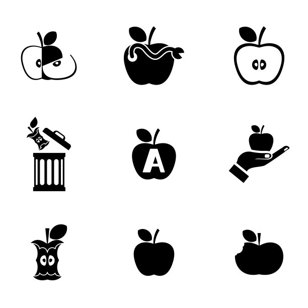 苹果的图标图片下载