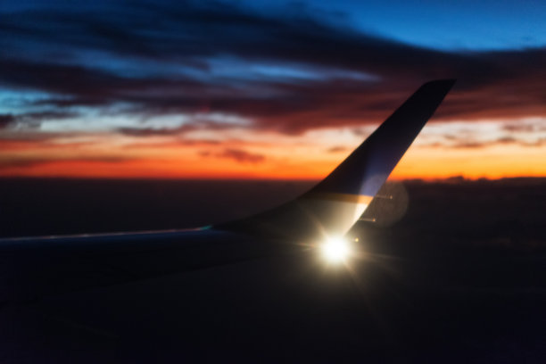 厄瓜多尔空中日落图片下载