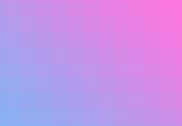 蓝色和粉色像素渐变图片下载