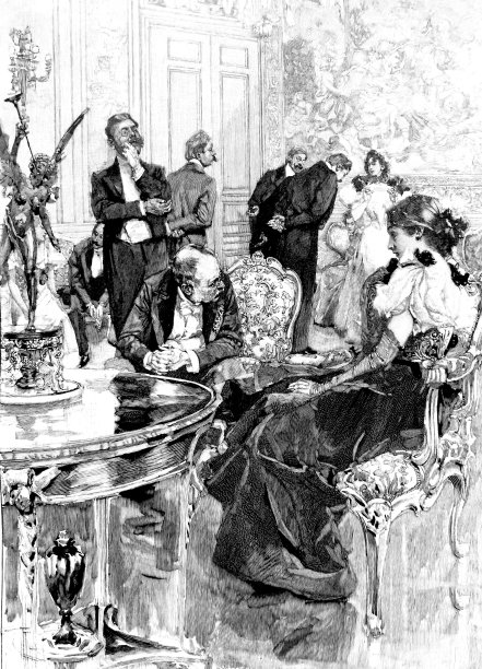 年轻女人坐在餐馆里听男人说话图片下载