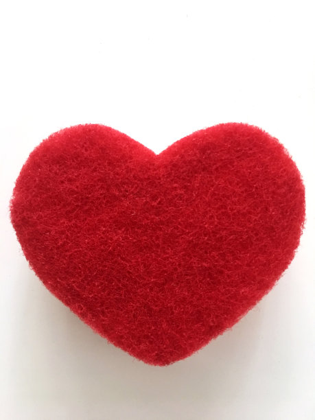 红色心形物体图片下载