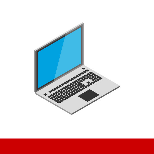 等距矢量笔记本电脑图片下载