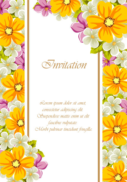 抽象的背景框架的花。用于设计明信片，问候，生日邀请，婚礼，派对，节日，庆典。的装饰。图片下载