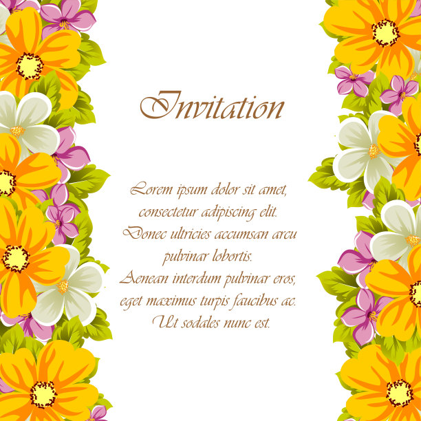 抽象的背景框架的花。用于设计明信片，问候，生日邀请，婚礼，派对，节日，庆典。的装饰。图片下载