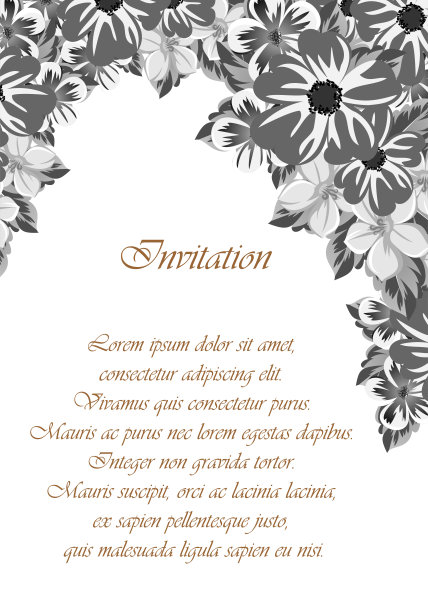 抽象框架的花。适合设计贺卡、请柬、生日、派对、婚礼、情人节、节日、庆典等。图片下载