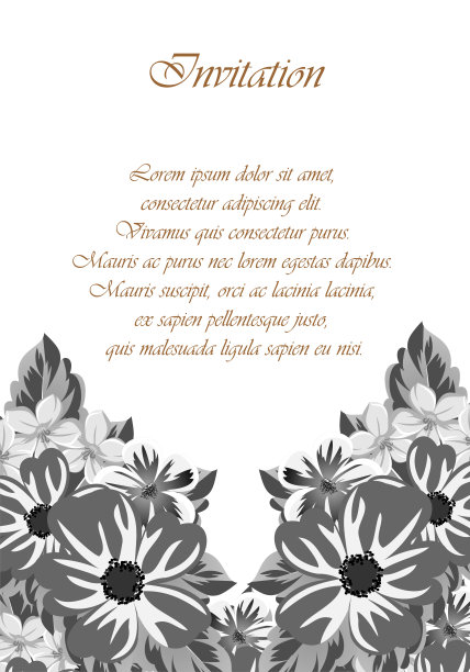 抽象框架的花。适合设计贺卡、请柬、生日、派对、婚礼、情人节、节日、庆典等。图片下载