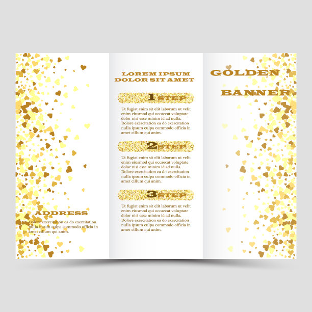 白色背景上闪烁着金色的横幅。金色背景文本。横幅，标志，网页，卡片，vip，独家，证书，礼品，奢侈品，特权，代金券，商店，礼品，购物，销售图片下载