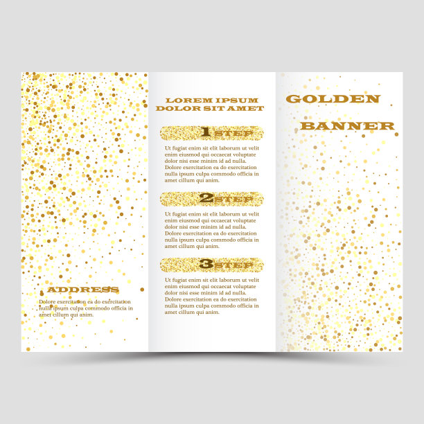 白色背景上闪烁着金色的横幅。金色背景文本。横幅，标志，网页，卡片，vip，独家，证书，礼品，奢侈品，特权，代金券，商店，礼品，购物，销售图片下载