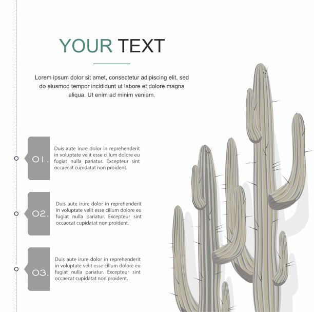 仙人掌素材图片