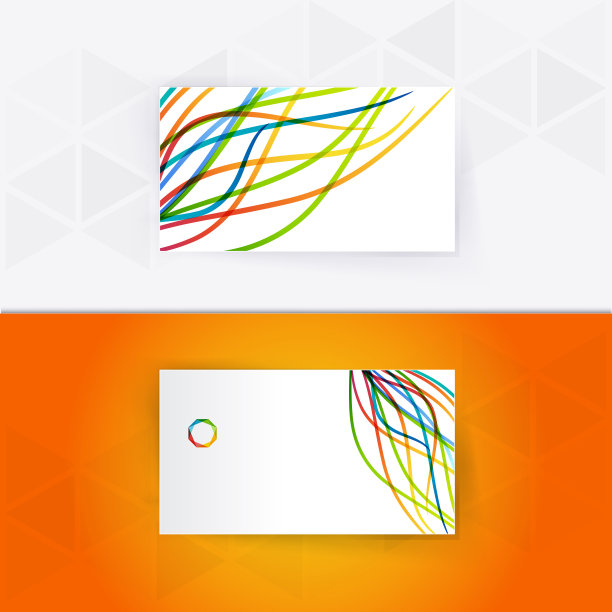 抽象空白名片模板的业务艺术品图片下载