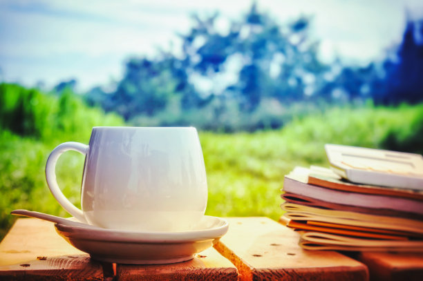 早上喝杯咖啡图片下载