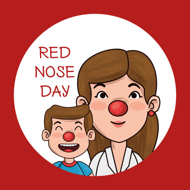 红鼻子的人有红鼻子图片下载