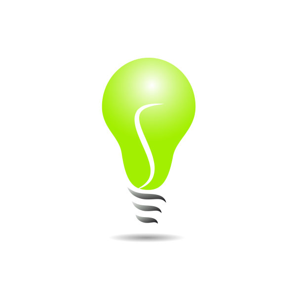 矢量符号节能灯泡图片下载