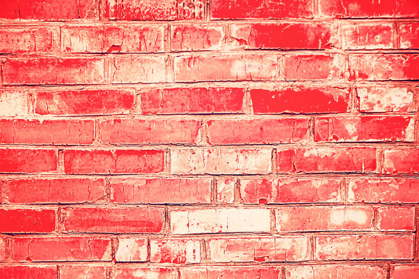 背景为红砖墙纹纹理。图片下载