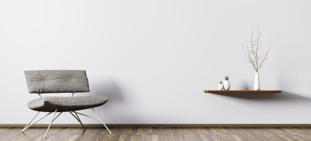 现代客厅室内3d渲染图片下载