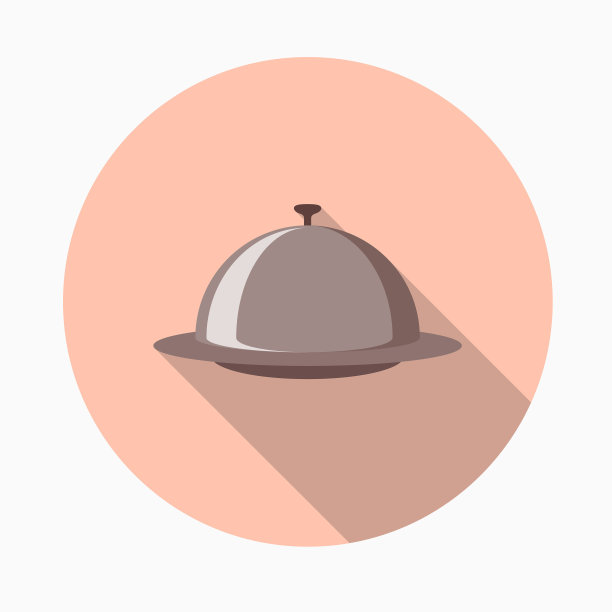 Cloche Flat设计的情人节浪漫图标图片下载