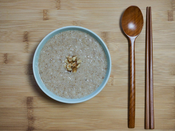 韩国食物紫苏粥图片下载