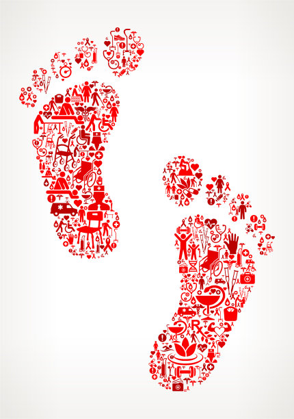 足迹医疗康复理疗图片下载