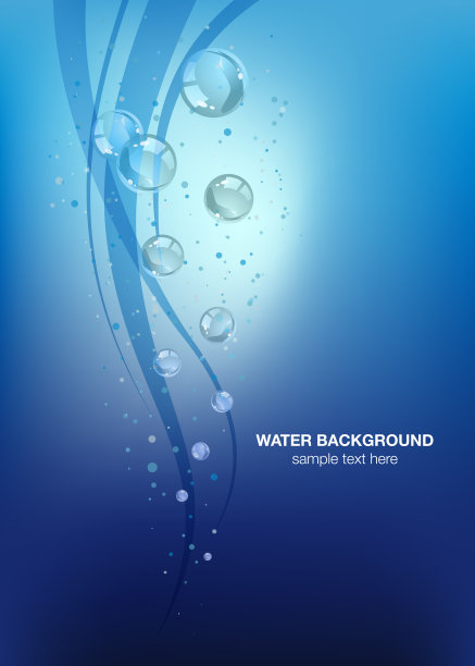 水彩背景，矢量插图图片下载