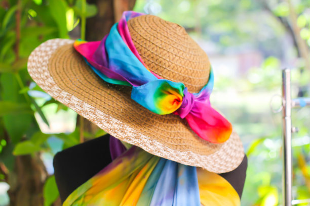 扎染的衣服图片下载