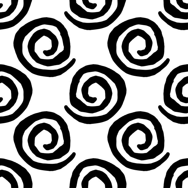 无缝的几何图案。波浪线纹理。明亮的颜色和简单的形状。时尚的无缝图案设计。图片下载