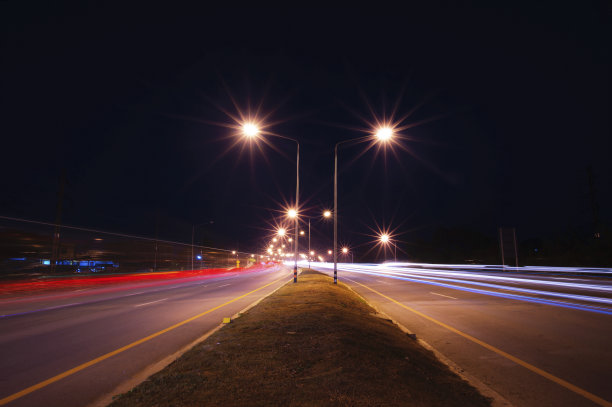 夜间交通高速公路图片下载