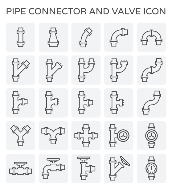 管道连接器图标图片下载