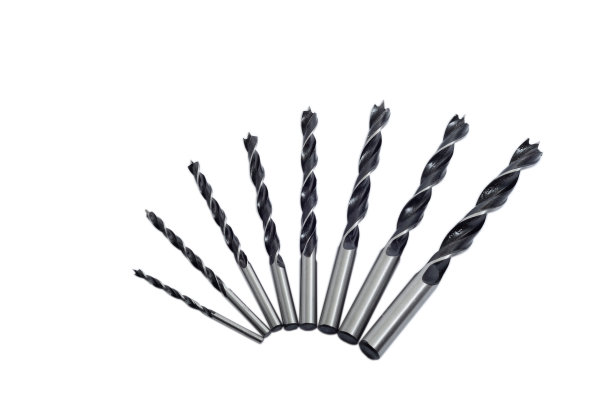 设置钻头在白色孤立的背景。图片下载