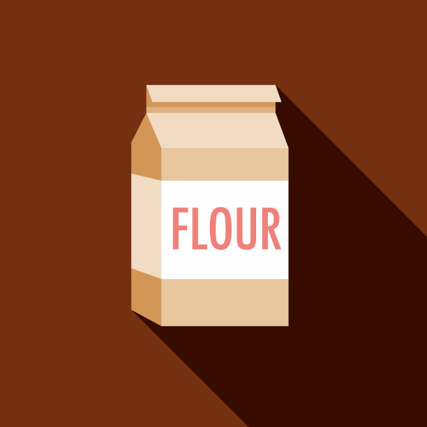 面粉平面设计烘焙图标图片下载