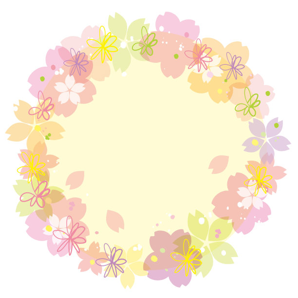 樱花矢量图素材ID：313631682