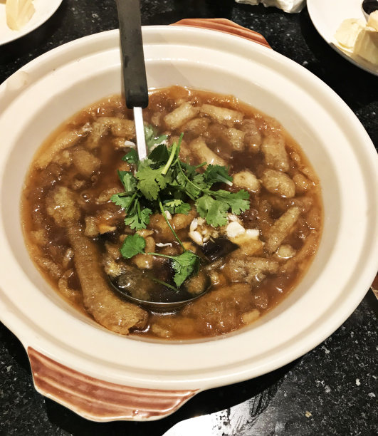 蟹肉鱼肚羹图片下载