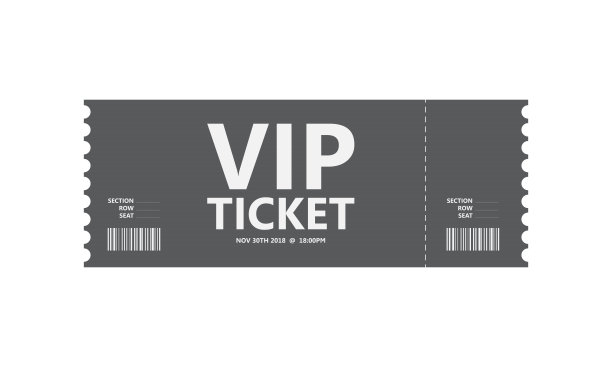 特殊电影票，矢量设计，eps10图片下载